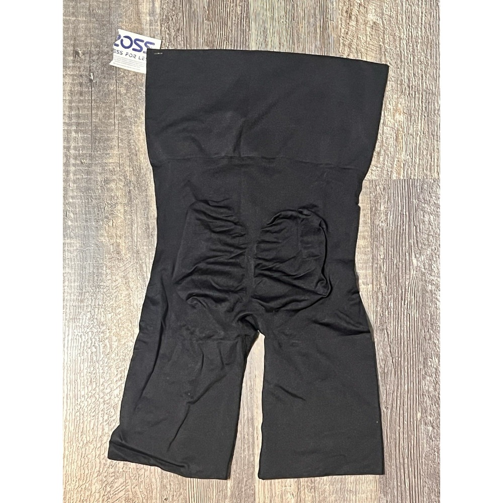 MeMoi Black High Waist Shapewear Shorts Tummy Control Compression
